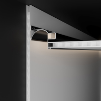 Suspended Ceiling Wash wall lamp Living room Reflective Lamp Trough Linear light with embedded line light Embedded ceiling Back to light trough