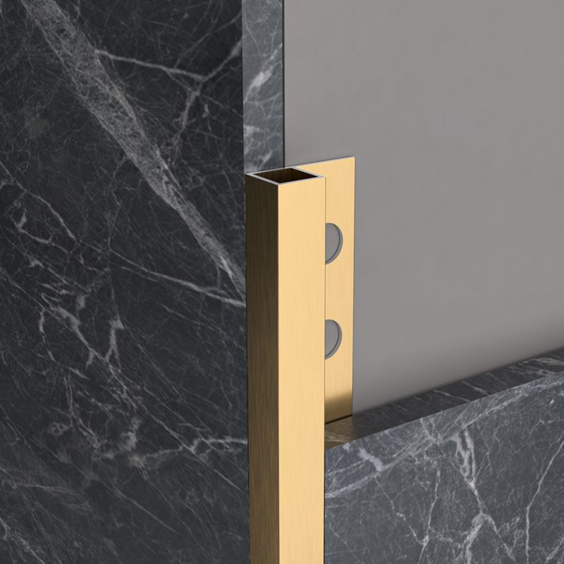 Aluminum alloy tile yang angle line yin line wall tile floor closing strip closing edge pressing strip metal decorative line stainless steel