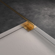 Chiyong edge strips floor strips floor tile strips edge-sealed aluminum metal strips wall tiles tile dry hanging strips black