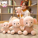 Плюшевая игрушка, успокаивающая детская тряпичная кукла, милая подушка, слон