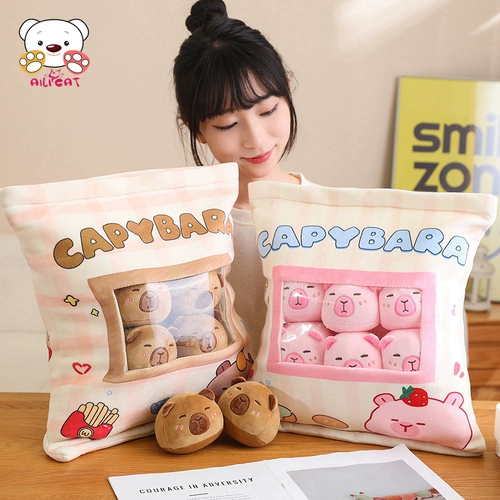 Плюшевая милая игрушка, тряпичная кукла, подушка, антистресс, подарок на день рождения