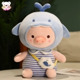 Милая маленькая тряпичная кукла, плюшевая подушка для сна, детская игрушка, свинья