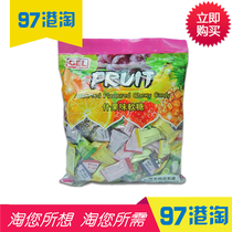 Malaysia original imported GEL FRUIT FRUIT FRUIT super soft sugar 500g FRUIT flavor sugar
