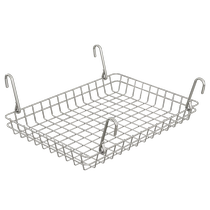 All stainless steel clothes basket clothes drying rack sweater lift special socks balcony pocket cashmere sweater tiling artifact