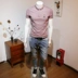 Áo polo ngắn tay nam thêu đơn giản thanh niên cotton mỏng ve áo polo nửa tay áo nam cotton tẩm polo áo Polo