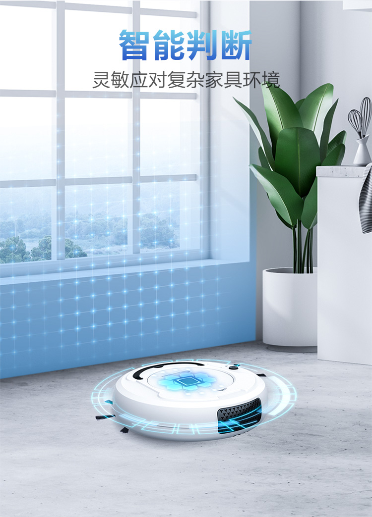 Nhà thông minh tự động quét robot hút mopping máy quét mini im lặng máy hút bụi một máy - Robot hút bụi robot hút bụi zk901