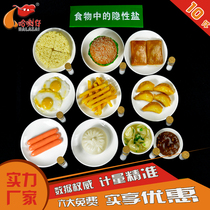 Latent Salt Content in Food