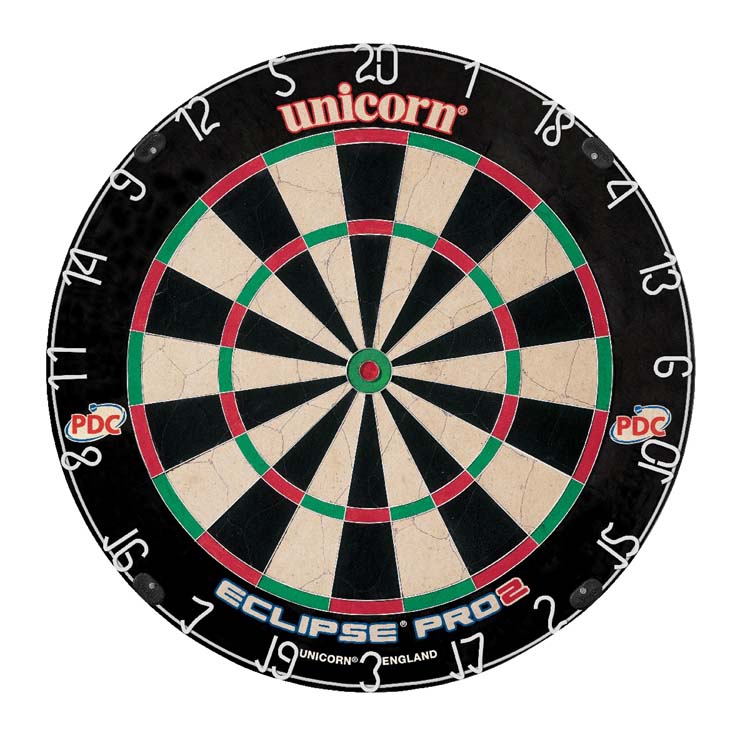 Unicorn Eclipse Pro 2nd Generation Professional PDC Tour Sisal Dart Target Special Dart Target