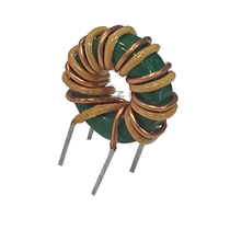 Common mode inductor T9 * 5*3 0 5 wire absolute and 8 turns 200UH 300UH 3A magnetic ring inductance coil