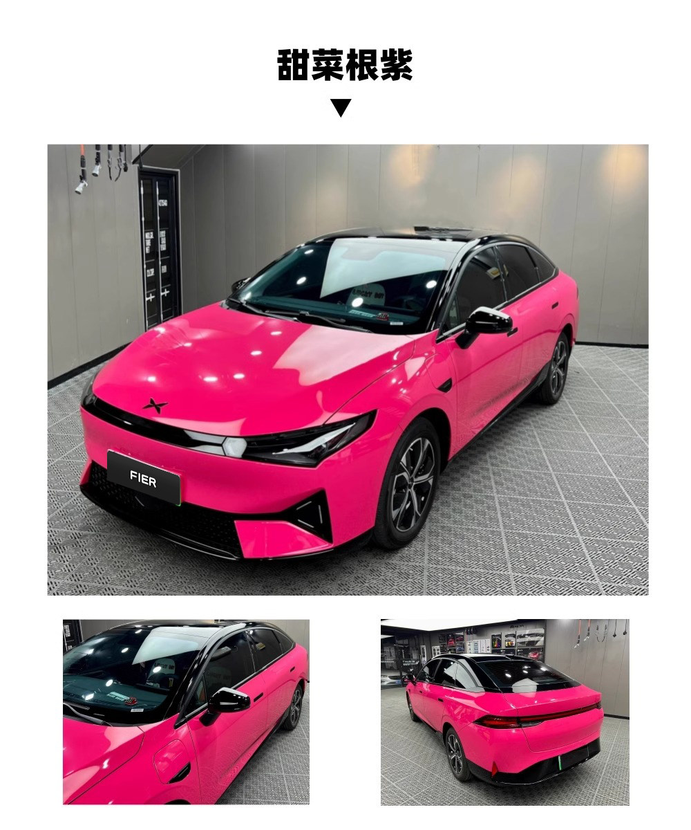 Factory wholesale whole roll of casting-grade silver film for car body vinyl wrap, car color change film PET