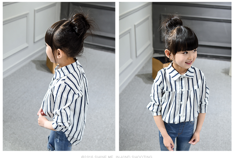 Chemise fille à manche longue - Ref 2084415 Image 15