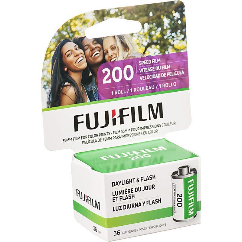 American Version C200 Fuji Film Fujicolor Japanese Version Portrait 135 Color Negative Film 35mm Film Kodak Easy-To-Print