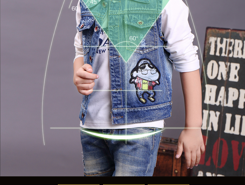 Gilet garcon en toile - Ref 2067981 Image 40