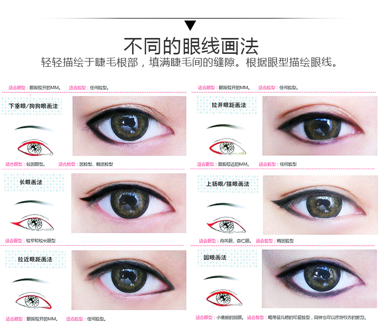 Nhật Bản KOJI Dolly Wink Bút kẻ mắt Yiruo cánh màu nâu bút không thấm nước không nở bút chì mới - Bút kẻ mắt gel kẻ mắt tonymoly