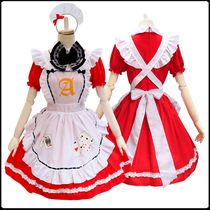 New Japanese anime cos clothing Alice in Wonderland series playing cards maid clothing cosplay clothing