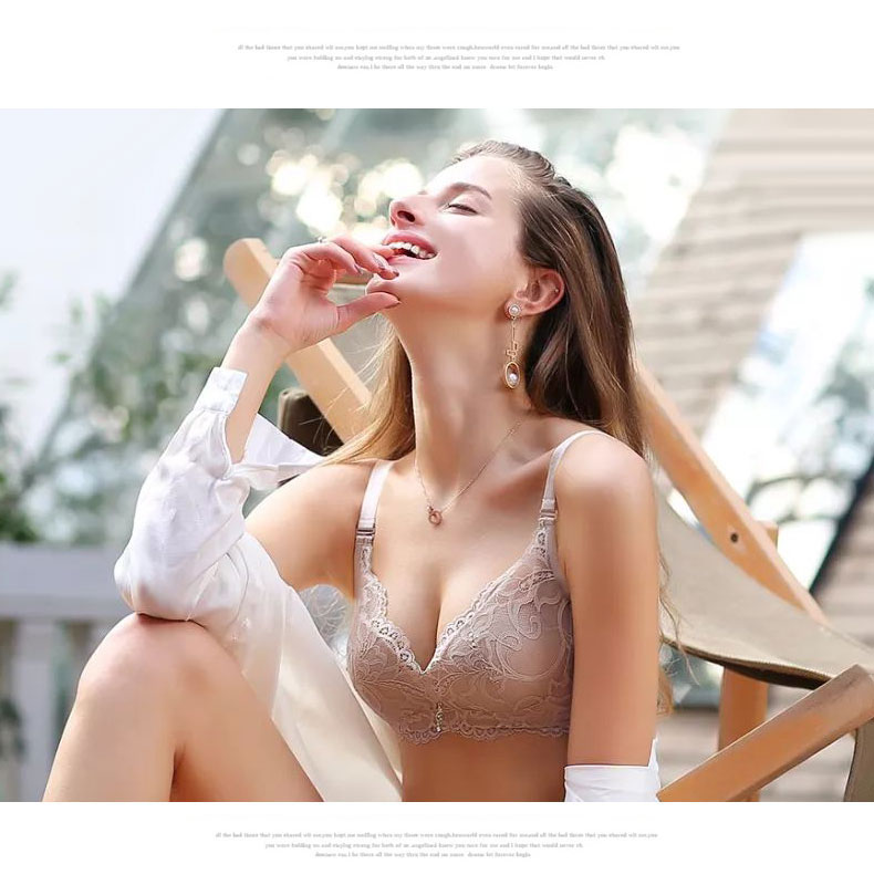 Xue Nifang không có áo ngực vòng thép tập hợp phần dày ABCDE cup bra lớn gợi cảm trên bộ sưu tập đồ lót nữ - Now Bras áo nâng ngực
