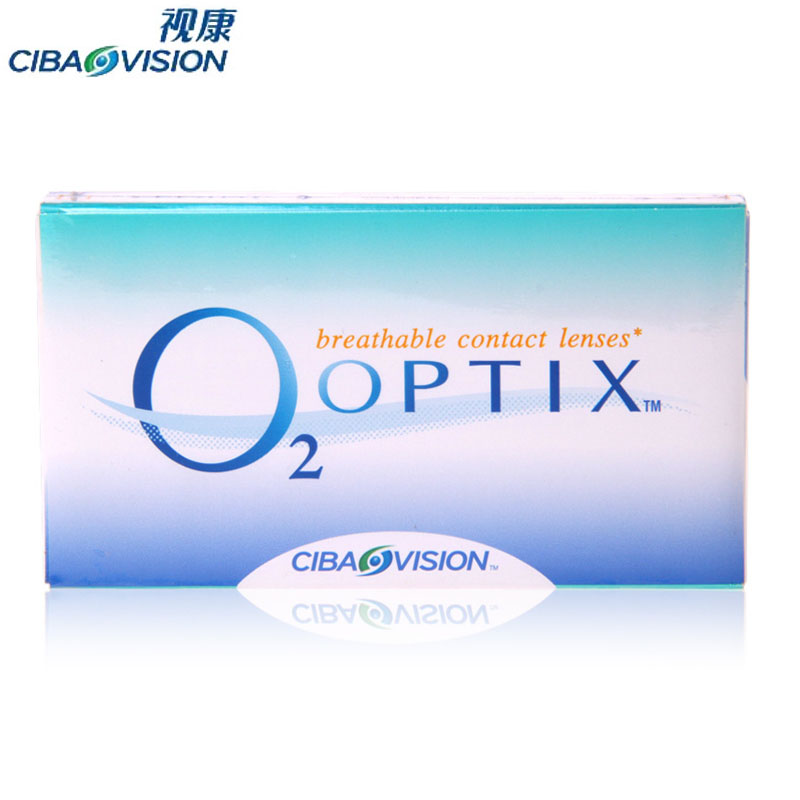 视康舒视氧O2高度数进口隐形近视眼镜月抛3片硅水凝胶5倍透氧dy