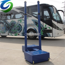 Beach volleyball rack Spray type hand lifting type match gas volleyball column net frame Mobile volleyball rack