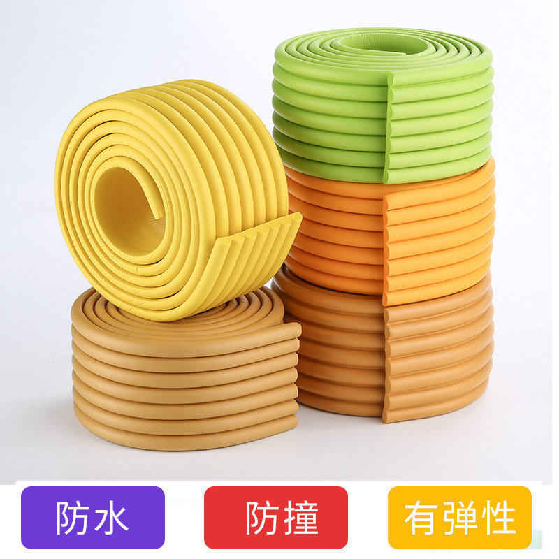 Anti-collision stickers thickened children's protective strips kindergarten corner anti-collision strips window sill stickers baby table corner furniture anti-collision