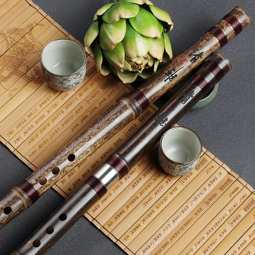 Профессиональный уровень производительности восьмой -дыра -xiazhu приборной соединение g Регулировка флейты Zizhu Zhengshou F Flute на основе дыры на основе нуля