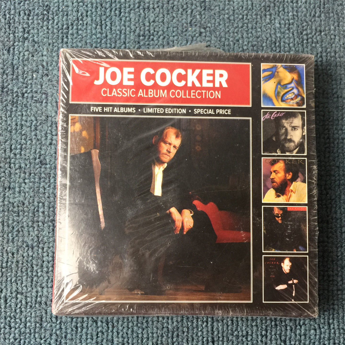 Внешняя коробка wear Joe Cocker Classic Album Collection 5CD OM Версия нераспечатанная Изображение 1