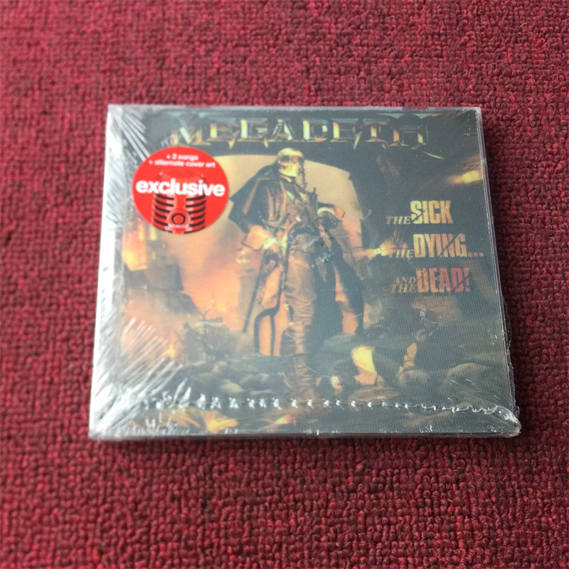 Megadeth The Sick, The Dying and The Dead Нераспечатанный фильм, Разбитая коробка, Треснувшая Изображение 1