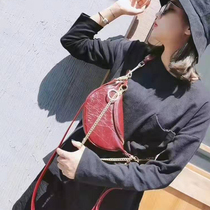 Leather women Bag New 2020 shoulder bag womens head layer cowhide small c shoulder bag ins fashion versatile chest bag