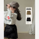No. 7 Children's Warehouse Girls' Fashionable American Workwear Denim Skirt Spring Clothes New Children's High Waist A-Line Skirt Trendy