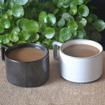 Foreign trade original single tail new bone porcelain 320ml household breakfast milk tea cup creative European coffee cup clearance