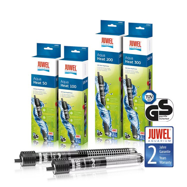 JUWEL German black diamond 50w100W200W300W automatic constant temperature quartz glass heating rod stability