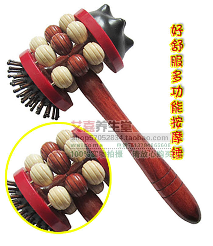 Good Comfortable Health Care Massage Hammering Hammering Hammer Meridians Hammer Hammering Massage Stick Neck Waist Leg Massage Mallet