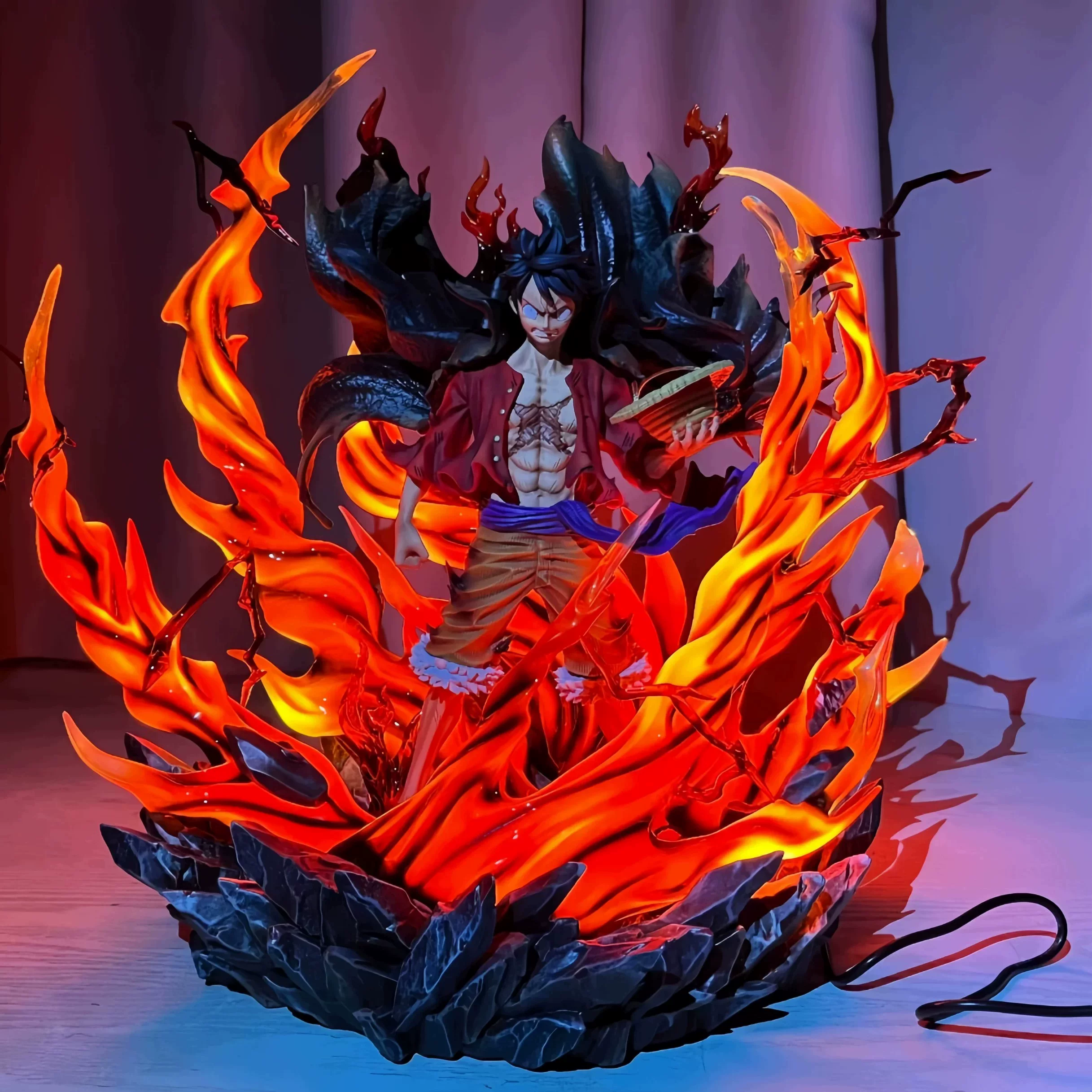 [Готовые запасы] TH Tianhui One Piece Luffy Overlord color figure GK украшение стильная игрушка