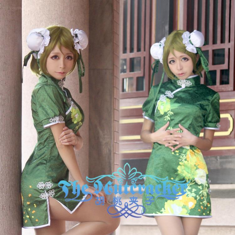 LoveLive August SR Koizumi Huayang cheongsam Chinese wind cosplay spot