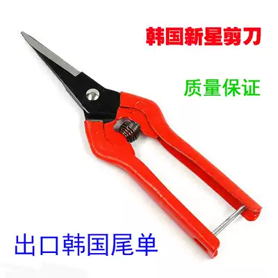 Korea industrial scissors imported 195mm handmade scissors DIY jewelry scissors jewelry shears Flower Branch shears domestic