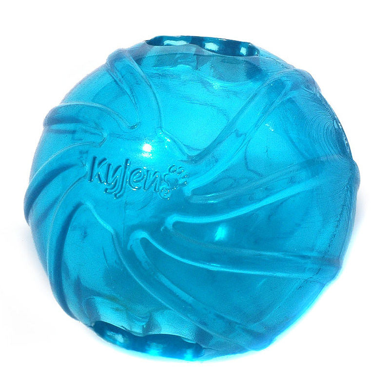 New products kyjen pooch toy crystal drain ball pet training to develop intellectual toys 