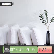 Multi-love home textile pillow Single pillow Cotton fabric comfortable and breathable Kempin seven-hole fiber pillow Y