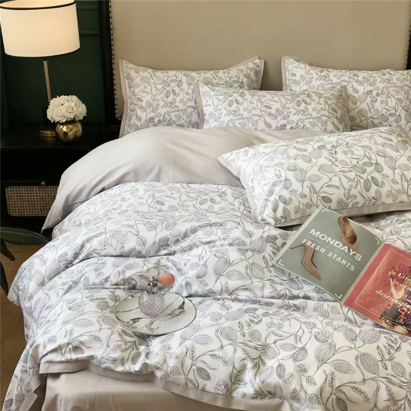 Autumn Winter Pastoral 100 - piece of pure cotton digital printing Sen Flower Bed with 100 - piece of rubber