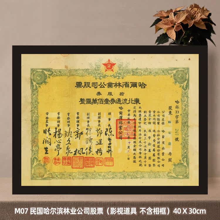 M07 Harbin old objects stock retro dining room restaurant private room Sichuan and Hunan restaurant dumpling restaurant decorative painting