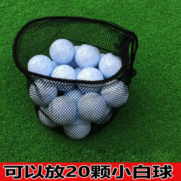 Túi đựng bóng golf chim cũ mới Túi đựng bóng golf Túi lưới có 20 quả bóng GOLF đặt túi