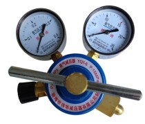 Oxygen pressure reducer YQY-6 type (with fine-tuning device) Laboratory pressure reducer Precision pressure gauge