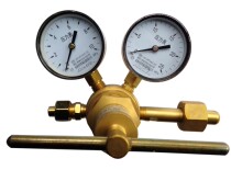 High pressure helium pressure reducer YQH-10)YQH-16)YQH-25 all copper digital pressure reducing valve pressure gauge pressure gauge