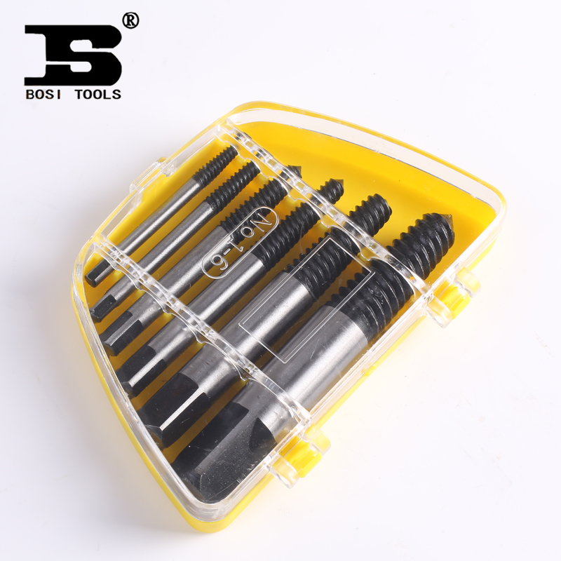 Persian tool 5 pieces 6 pieces Severed Head Breaking Nail Breaking screw extractor tap Anti-tooth screw tap cone-Taobao