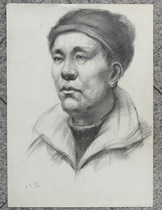 Original sketch avatar speed writing sketch sketch 4 open speed to write the original work of the real person of the Chinese beauty salon