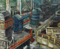 Mine subject oil painting Oil Painting factory Oil Painting Machine Oil Painting and Oil Painting Oil Painters Works Clubhouse Decoration Painting