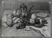 Still Life Sketch 4 open spot studio student sketch still life works