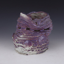 Ceramic College Student Ceramics Graduation Exhibition Works Ceramic Flower Flower House Pendings Art Institute Student Works