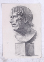 Sketch plaster like pirate gypsum sketching copy still life sketch four open 4K plaster still life painting art works