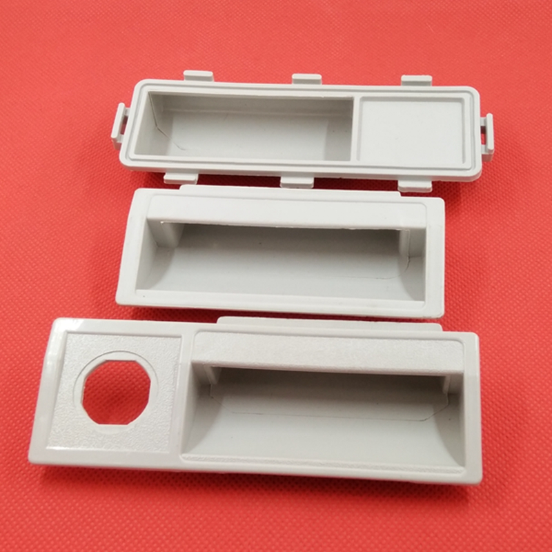 Plastic handle buckle, file cabinet, metal cabinet buckle, iron box drawer, dark drawer, embedded handle 636