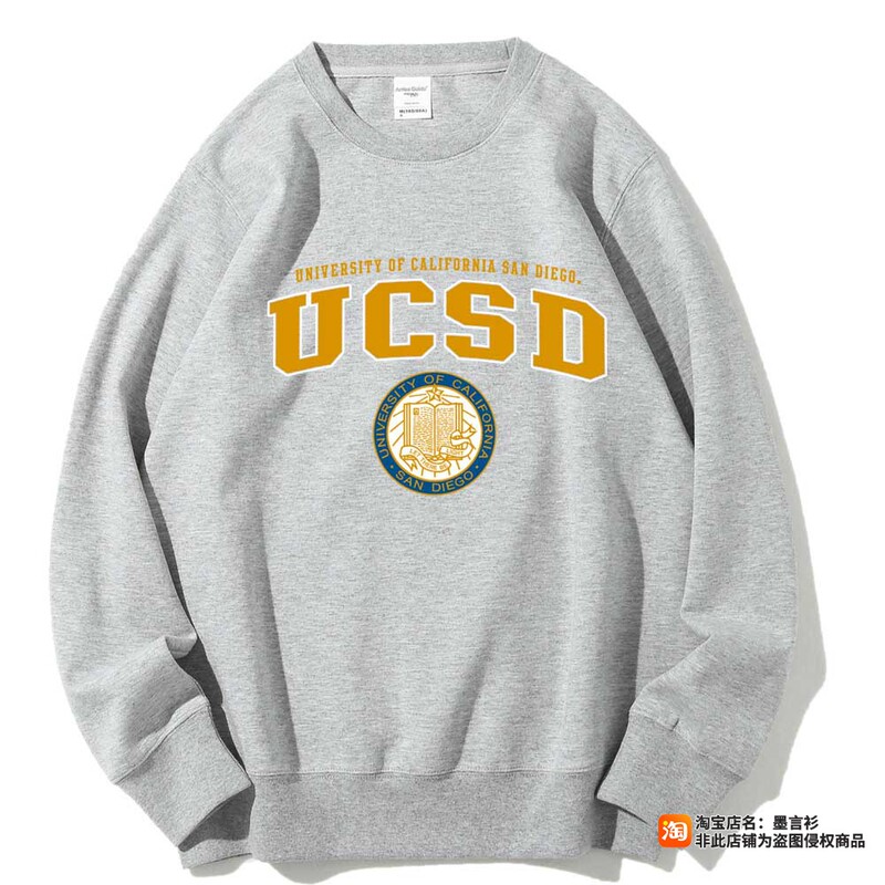Uc San Diego Souvenir Sweatshirt, School Uniform, Ucsd Crew Neck Pullover, University of California, San Diego Uc San Diego Souvenir Sweatshirt, School Uniform, Ucsd Crew Neck Pullover, University of California, San Diego