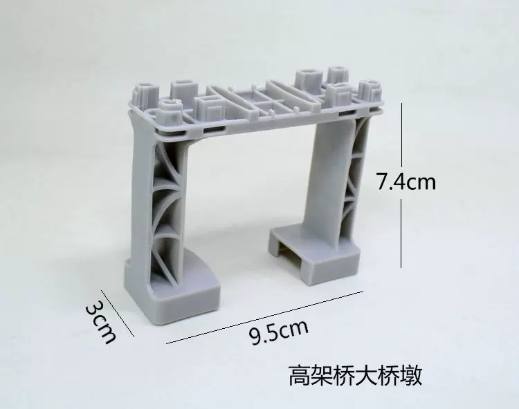 Realistic toy railed, electric train model for boys